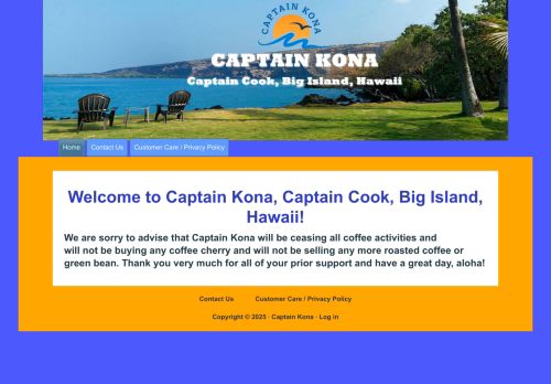 captainkona.com capture - 2025-10-03 22:26:40