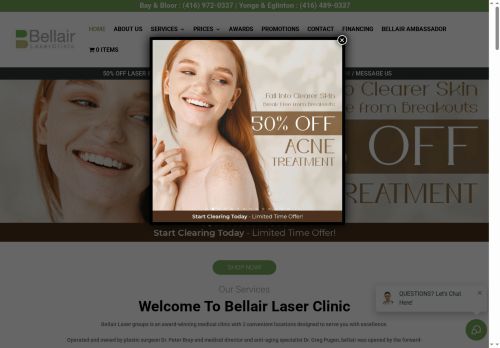 bellairlaserclinic.com capture - 2025-10-03 22:36:21