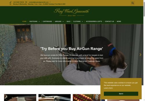 raywardgunsmith.com capture - 2025-10-03 22:48:36