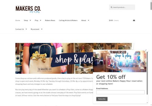 trmakersco.com capture - 2025-10-03 23:21:27