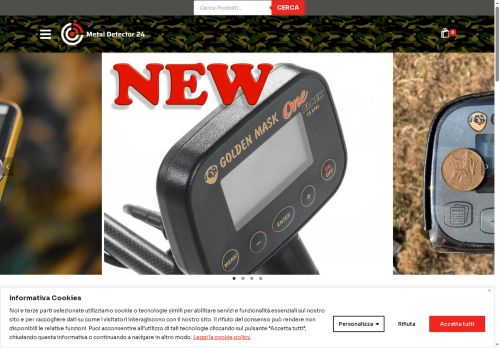 metaldetector24.com capture - 2025-10-03 23:30:34