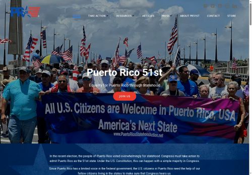 supportstatehood.com capture - 2025-10-03 23:33:55