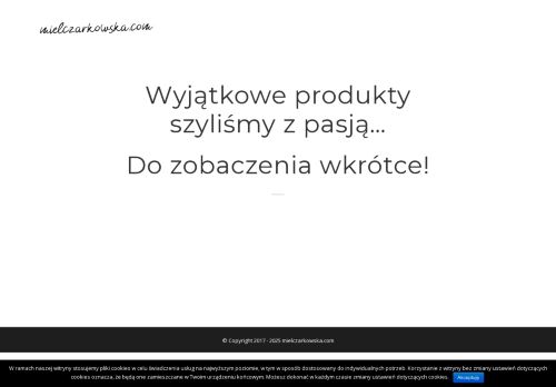 mielczarkowska.com capture - 2025-10-04 00:18:20