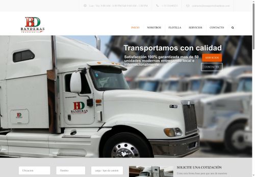 transportesbanderas.com capture - 2025-10-04 00:49:37