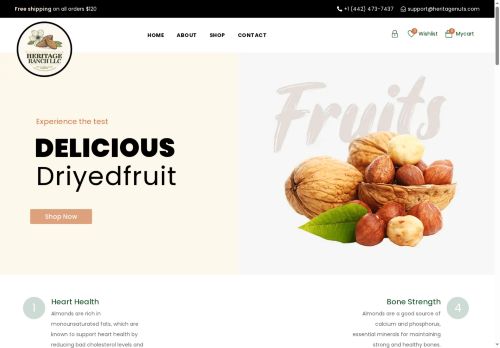 heritagenuts.com capture - 2025-10-04 09:35:18