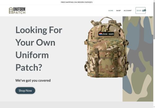 uniformpatch.com capture - 2025-10-04 09:37:17