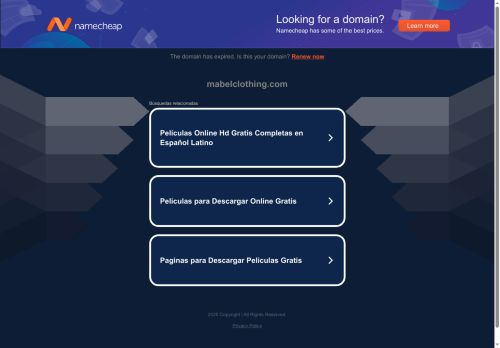 mabelclothing.com capture - 2025-10-04 10:40:24