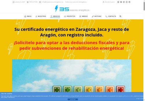 certificadoresenergeticoszaragoza.com capture - 2025-10-04 11:11:12
