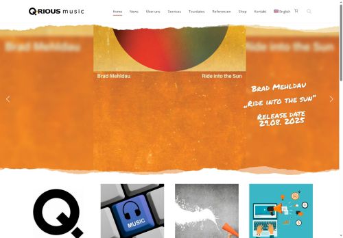 qriousmusic.com capture - 2025-10-04 14:28:49