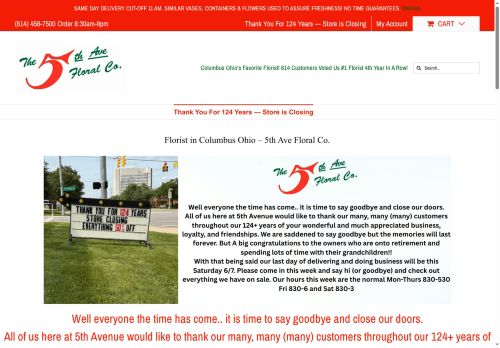 5thavefloral.com capture - 2025-10-04 14:43:11