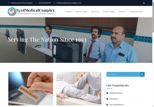syedmedicalcomplex.com capture - 2025-10-04 16:55:56