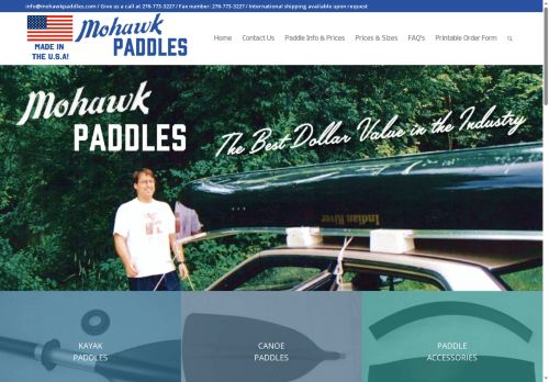 mohawkpaddlemfg.com capture - 2025-10-04 19:46:21