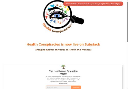 healthconspiracies.com capture - 2025-10-04 20:13:09
