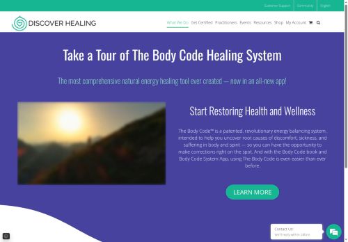 bodycodehealing.com capture - 2025-10-04 21:37:00