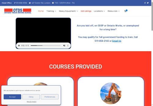 ontariotruckdrivingschools.com capture - 2025-10-04 21:51:34