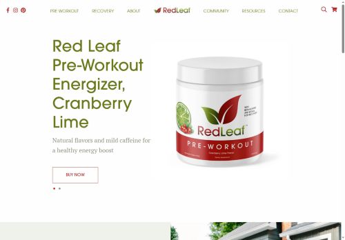 drinkredleaf.com capture - 2025-10-05 01:16:50