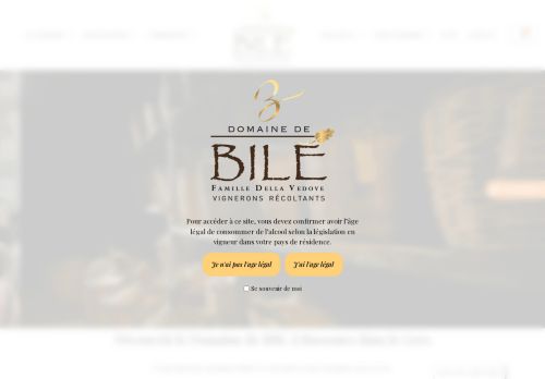 domaine-de-bile.com capture - 2025-10-05 03:21:46
