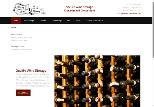 portlandcellars.com capture - 2025-10-05 04:11:56