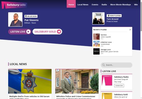 salisburyradio.com capture - 2025-10-05 04:19:17