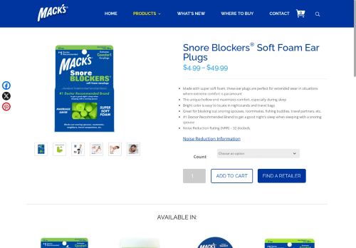 snoreblockers.com capture - 2025-10-05 05:13:36