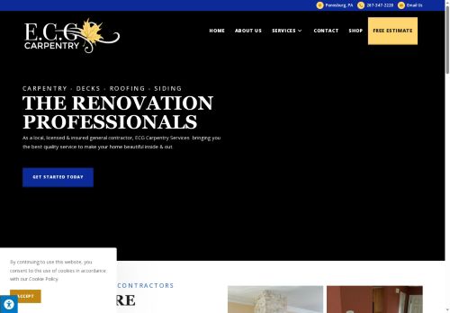 ecgcarpentry.com capture - 2025-10-05 06:11:35