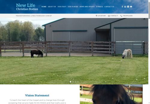 newlifechristianstables.com capture - 2025-10-05 08:10:34