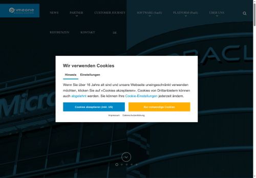 primeone-solutions.com capture - 2025-10-05 11:23:53