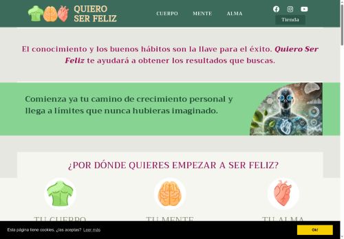 quieroserfeliz.com capture - 2025-10-05 11:48:37