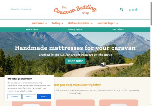 caravanbeddingshop.com capture - 2025-10-05 11:59:15