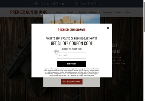 fortworthgunshows.com capture - 2025-10-05 13:35:10