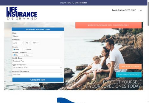 lifeinsuranceondemand.com capture - 2025-10-05 13:49:19