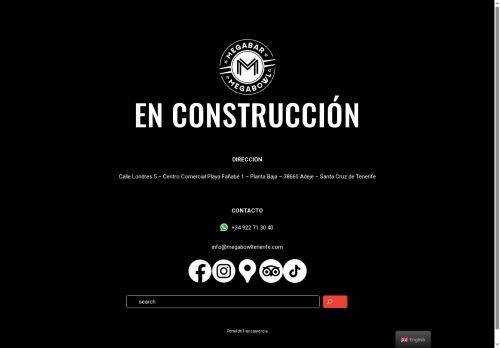 megabowltenerife.com capture - 2025-10-05 16:01:59