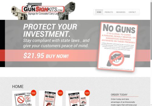 gunsignkits.com capture - 2025-10-05 16:33:15
