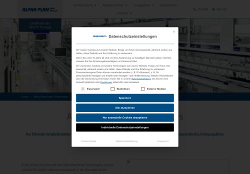 alphamembrane.com capture - 2025-10-05 17:50:37