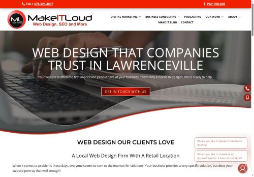 lawrencevillewebdesign.com capture - 2025-10-05 18:07:02