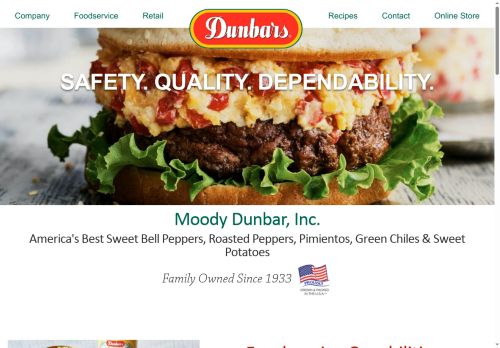 dunbarfoods.com capture - 2025-10-05 19:10:45