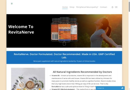 revitanerve.com capture - 2025-10-05 20:16:29