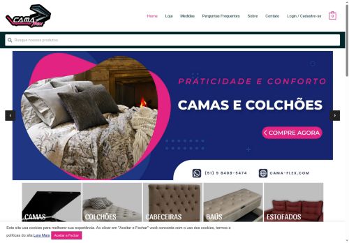 cama-flex.com capture - 2025-10-05 20:46:42