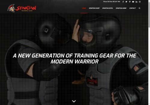 spartantrainingarmour.com capture - 2025-10-05 21:02:28