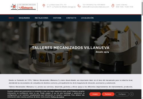 mecanizadosvillanueva.com capture - 2025-10-05 22:17:51