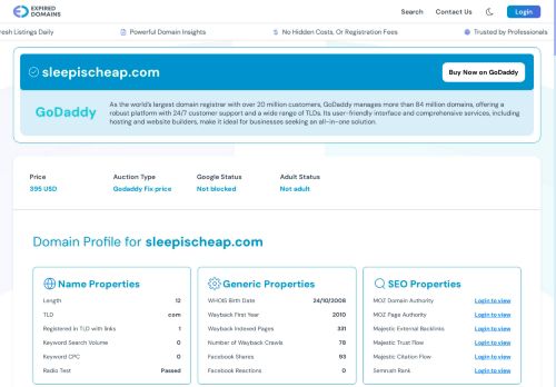 sleepischeap.com capture - 2025-10-05 22:51:53