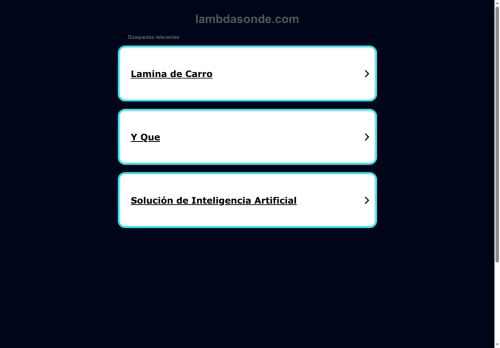 lambdasonde.com capture - 2025-10-06 00:44:15