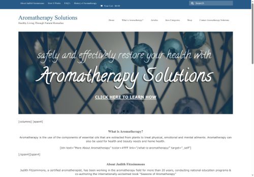 aromatherapysolutions.com capture - 2025-10-06 00:49:30