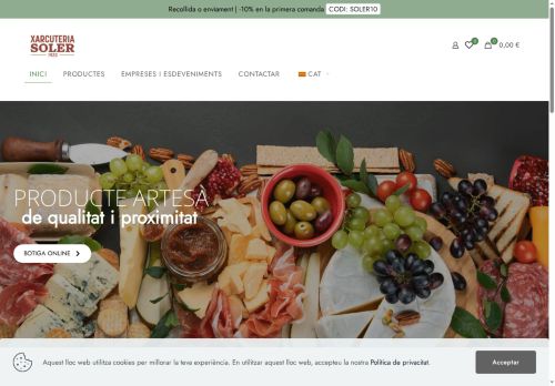 xarcuteriessoler.com capture - 2025-10-06 01:57:47