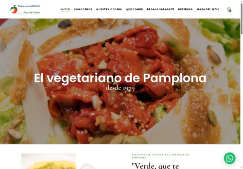 restaurantesarasate.com capture - 2025-10-06 04:27:54