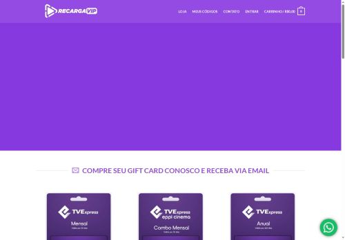 recargavip.com capture - 2025-10-06 04:33:59