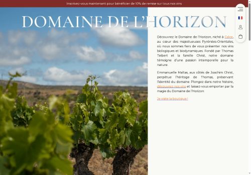 domaine-horizon.com capture - 2025-10-06 05:17:02
