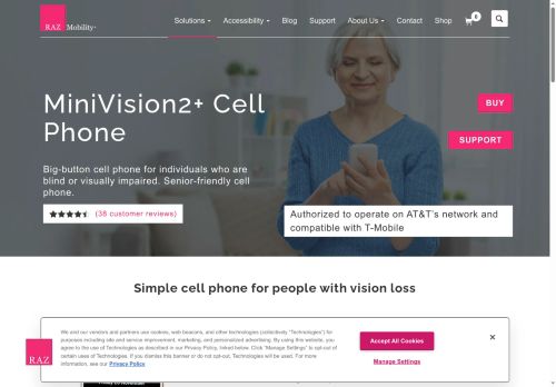 phoneforblind.com capture - 2025-10-06 06:02:30