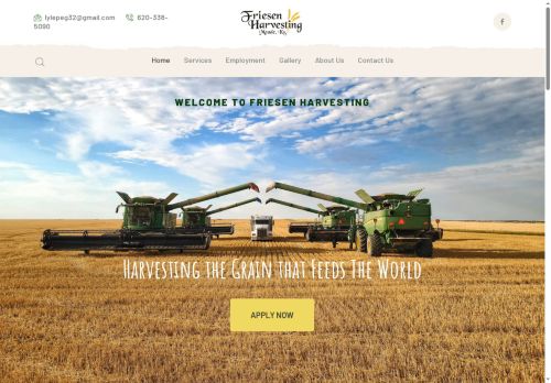 friesenharvesting.com capture - 2025-10-06 06:54:22