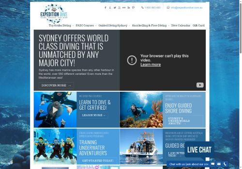 sydneyscubadiving.com capture - 2025-10-06 12:12:02